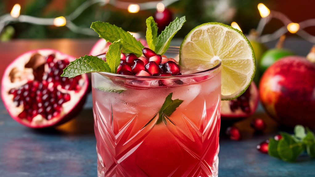 refreshing pomegranate mojito recipe