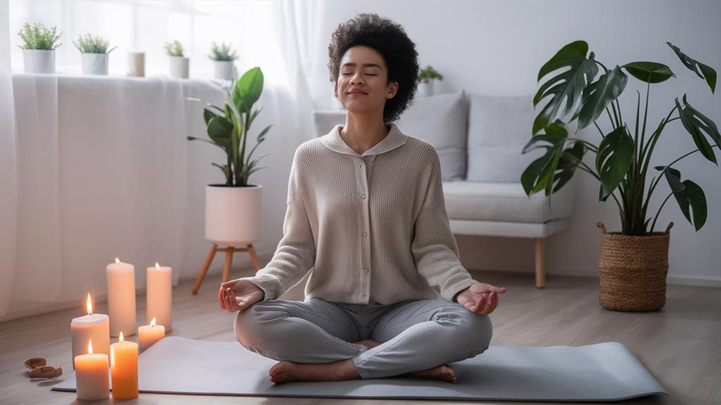 relaxation through mindful breathing