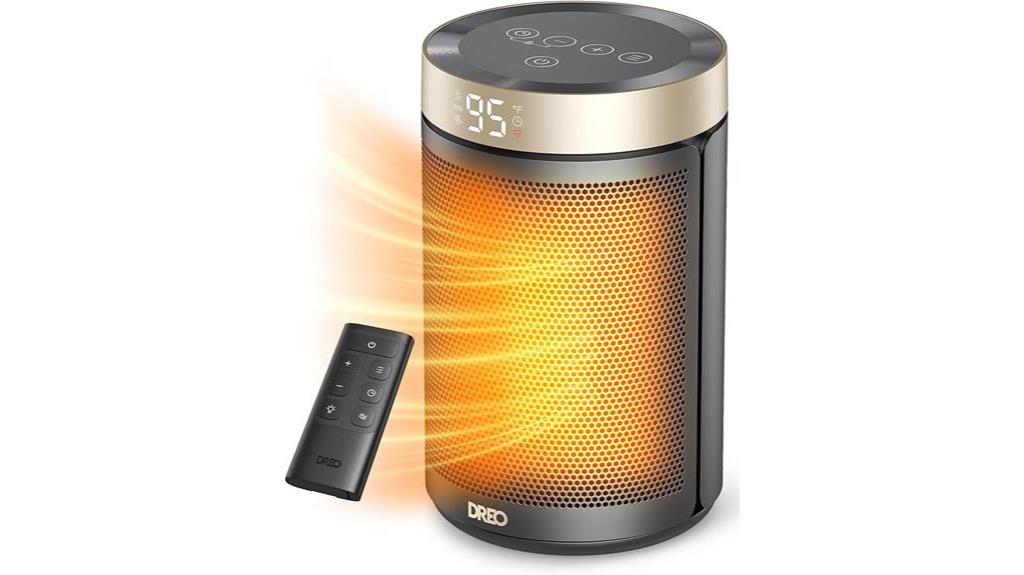 remote controlled portable space heater