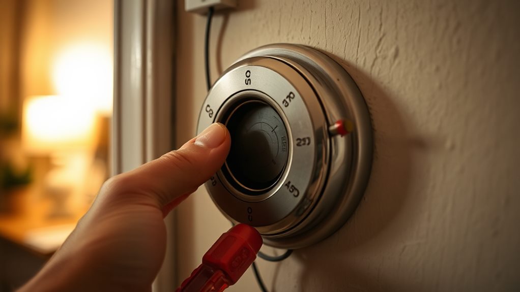 replace outdated thermostat model