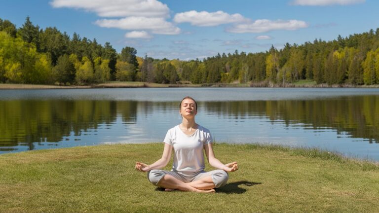 restoring emotional balance with deep breathing