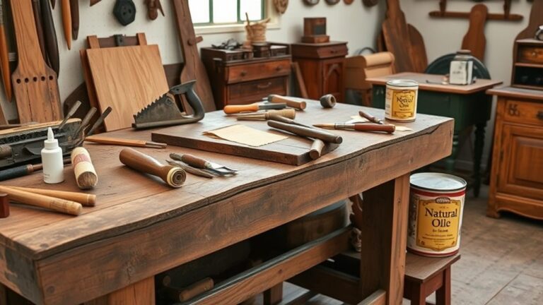 restoring vintage furniture tools