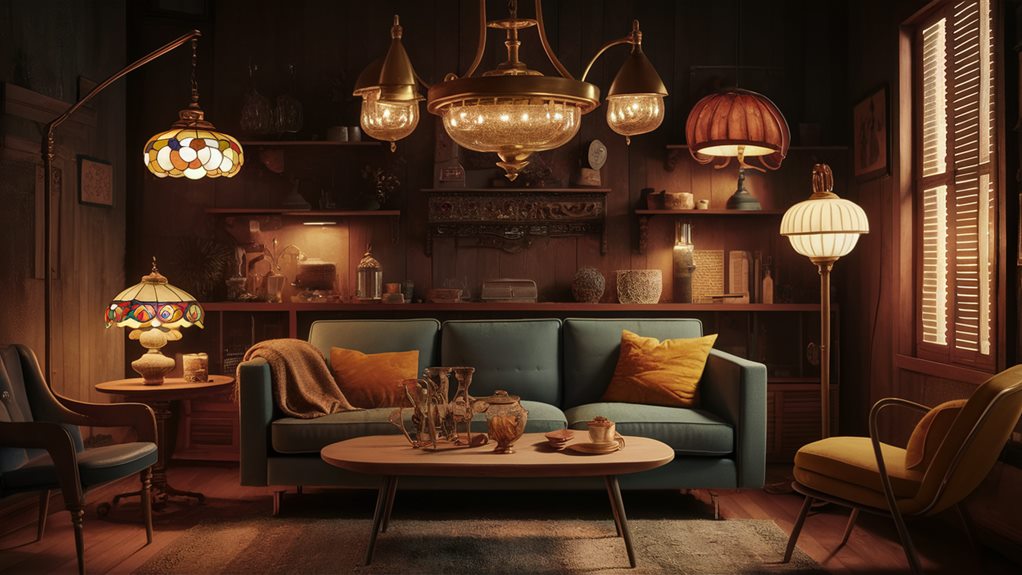 retro decorative light fixtures