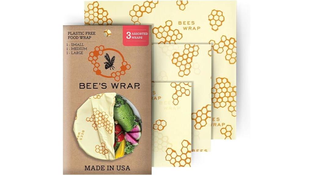 reusable beeswax food wraps