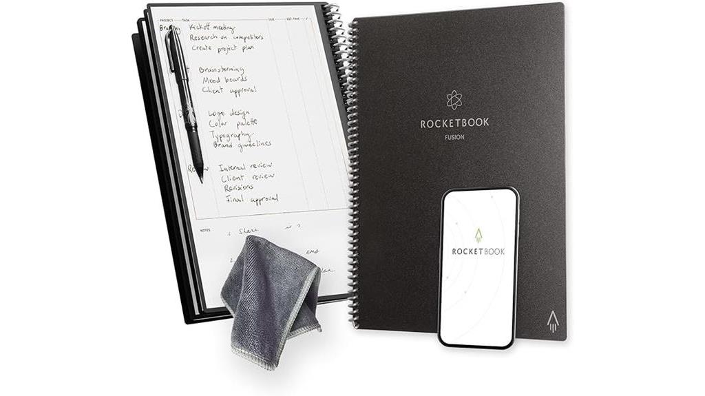 reusable smart notebook system