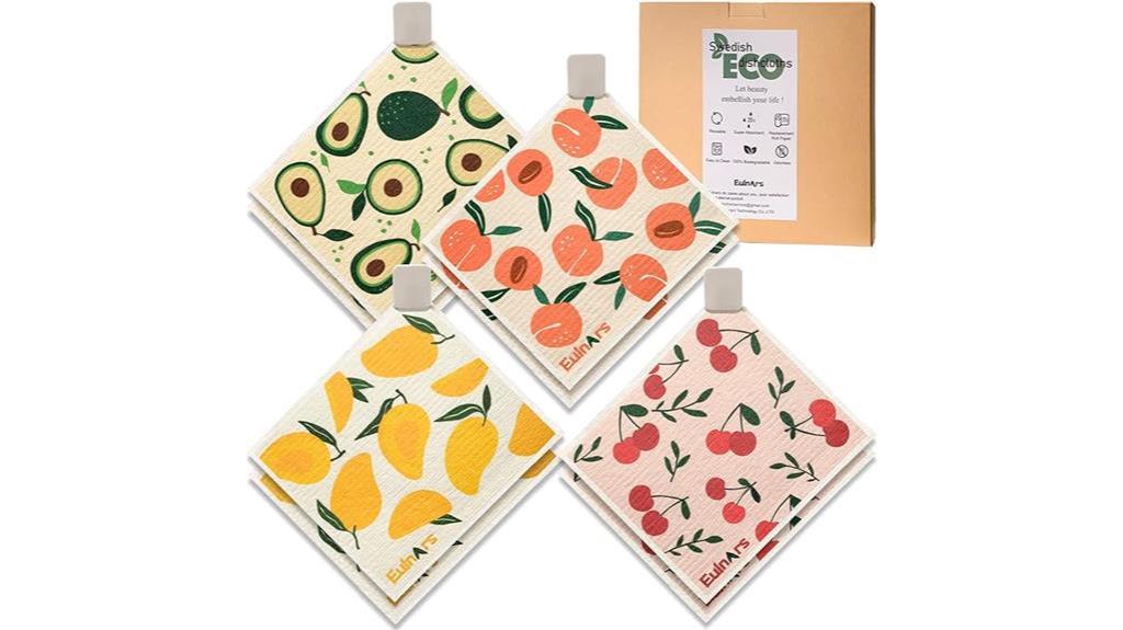 reusable swedish dishcloths pack