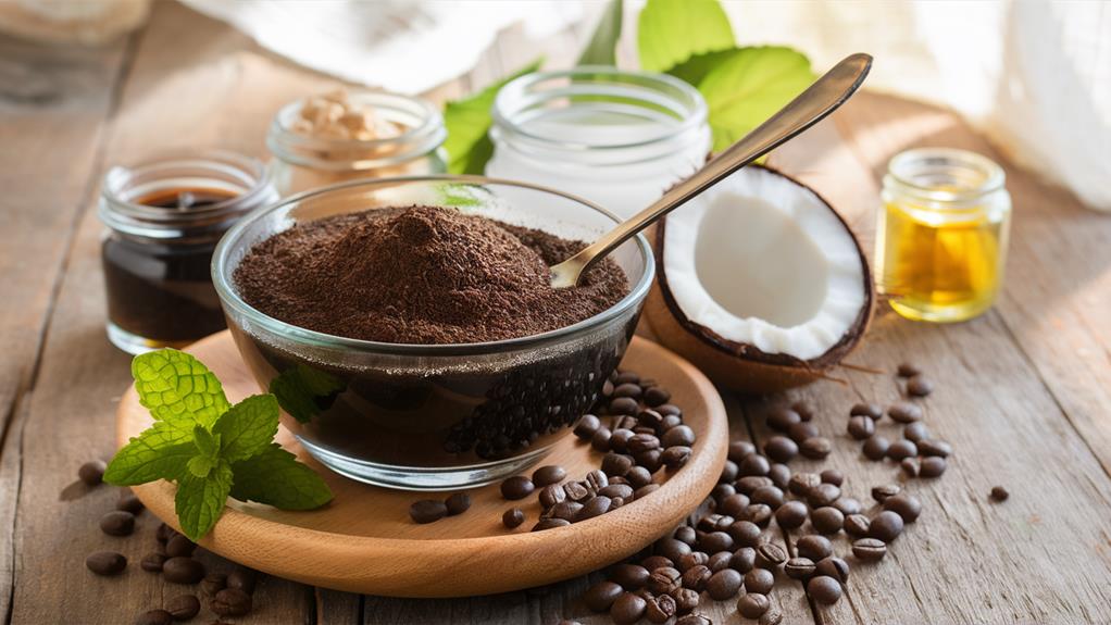 revitalizing coffee scrub formula