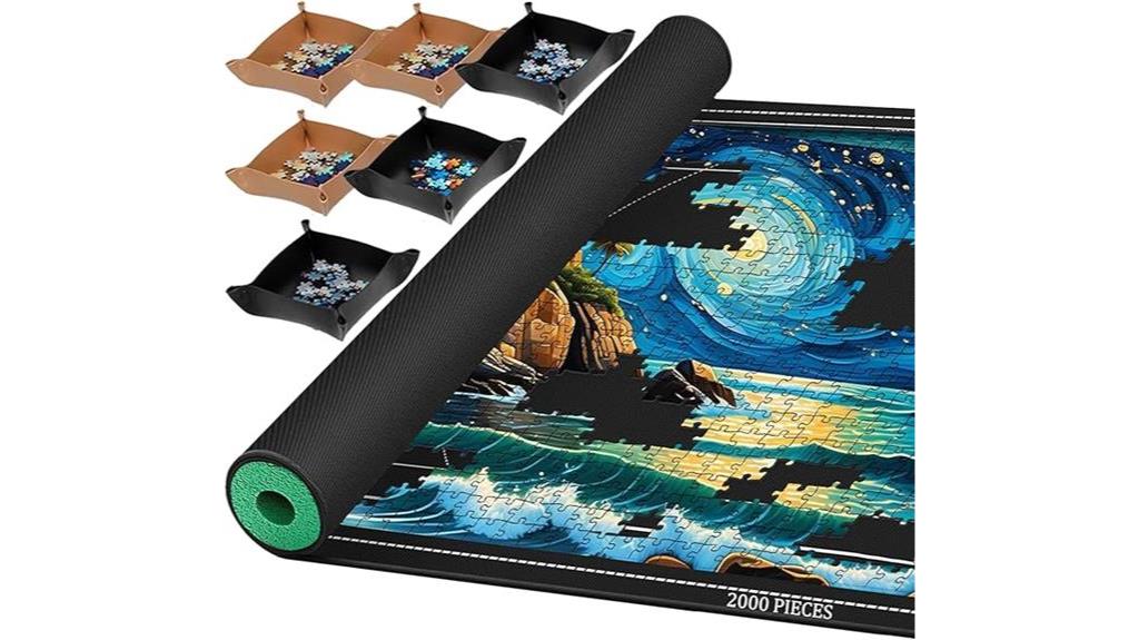 roll up jigsaw puzzle mat