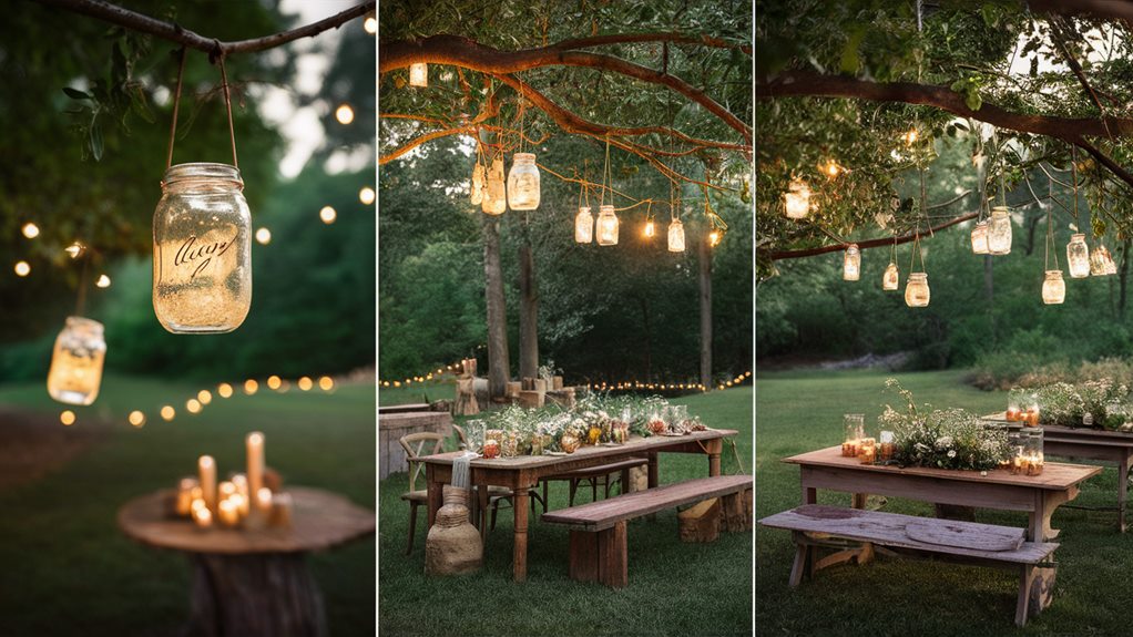 rustic diy lighting project