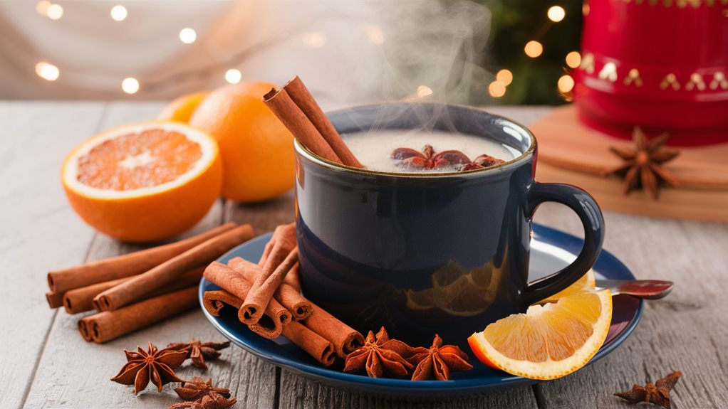 scandinavian spiced wine drink