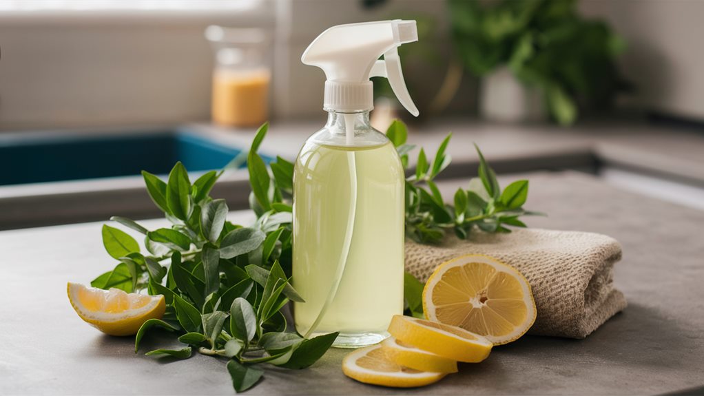 scented eco friendly cleaning spray