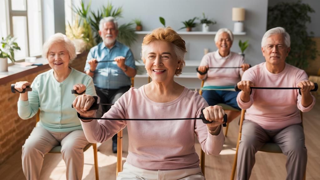 seated exercise program sessions