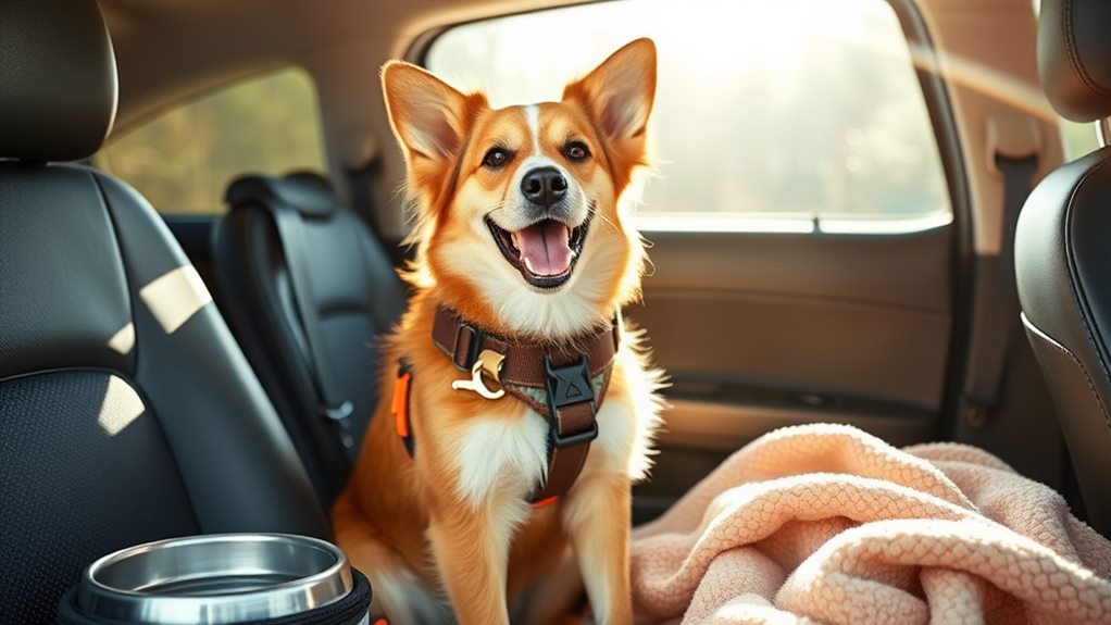 secure pets during travel