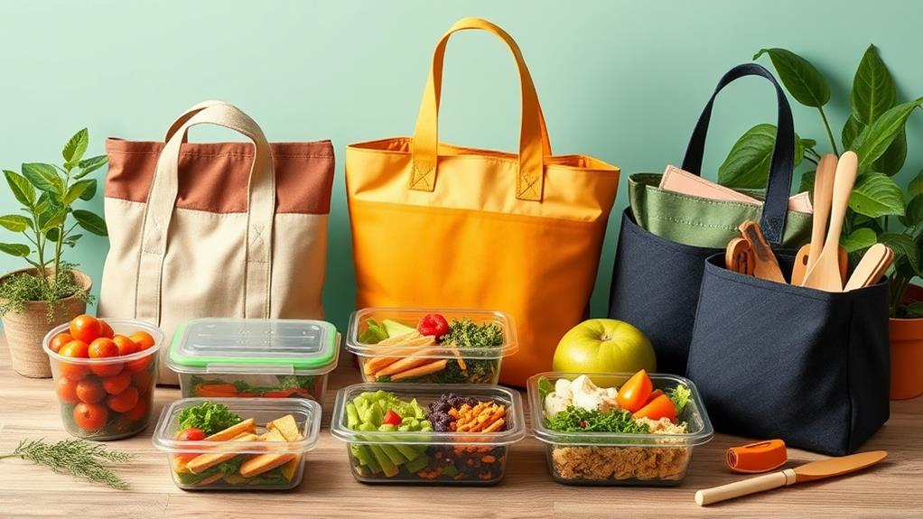 selecting a sustainable lunch bag