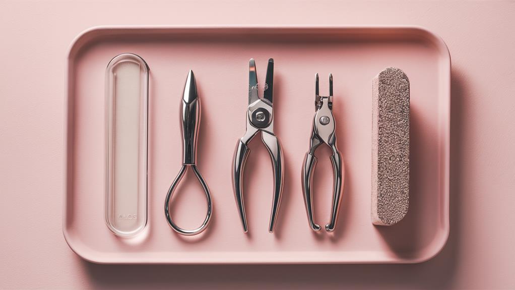 selecting appropriate nail instruments