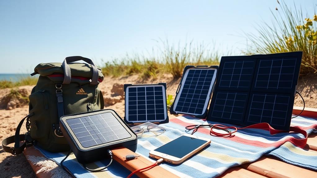 selecting optimal solar charger