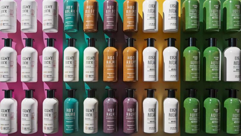 selecting shampoo and conditioner