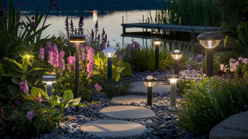 selecting solar garden lights