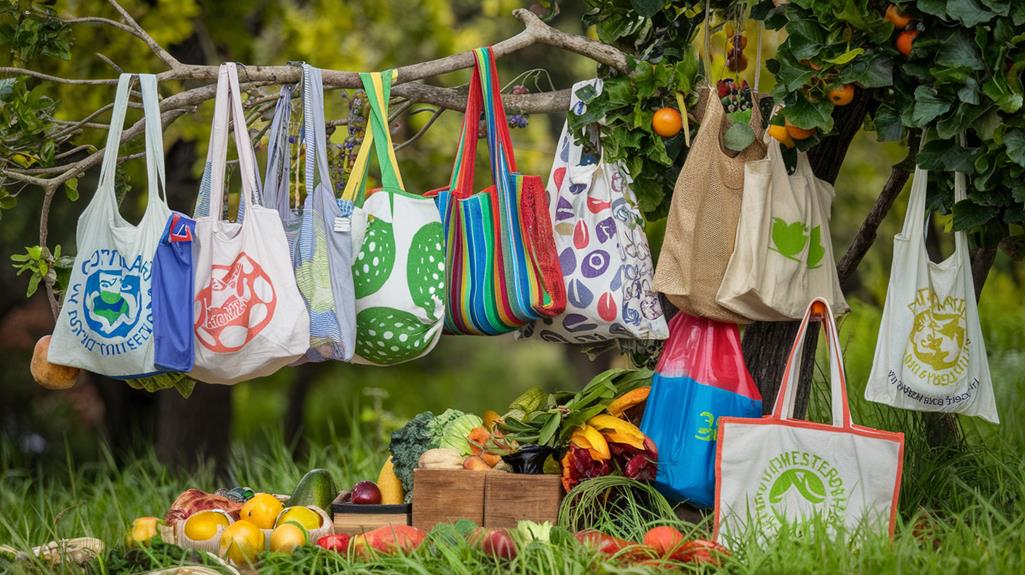 selecting sustainable shopping bags