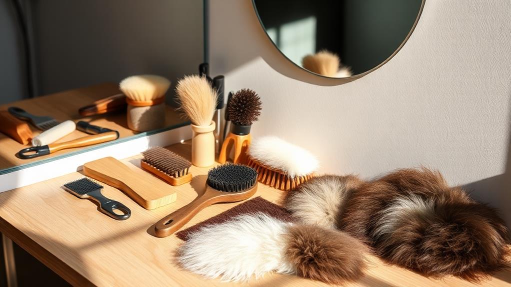 selecting the right grooming brush