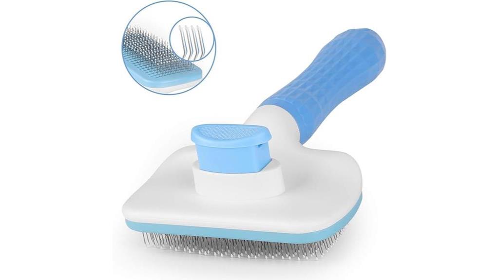 self cleaning pet brush