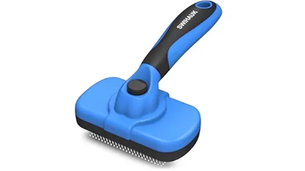 self cleaning pet brush