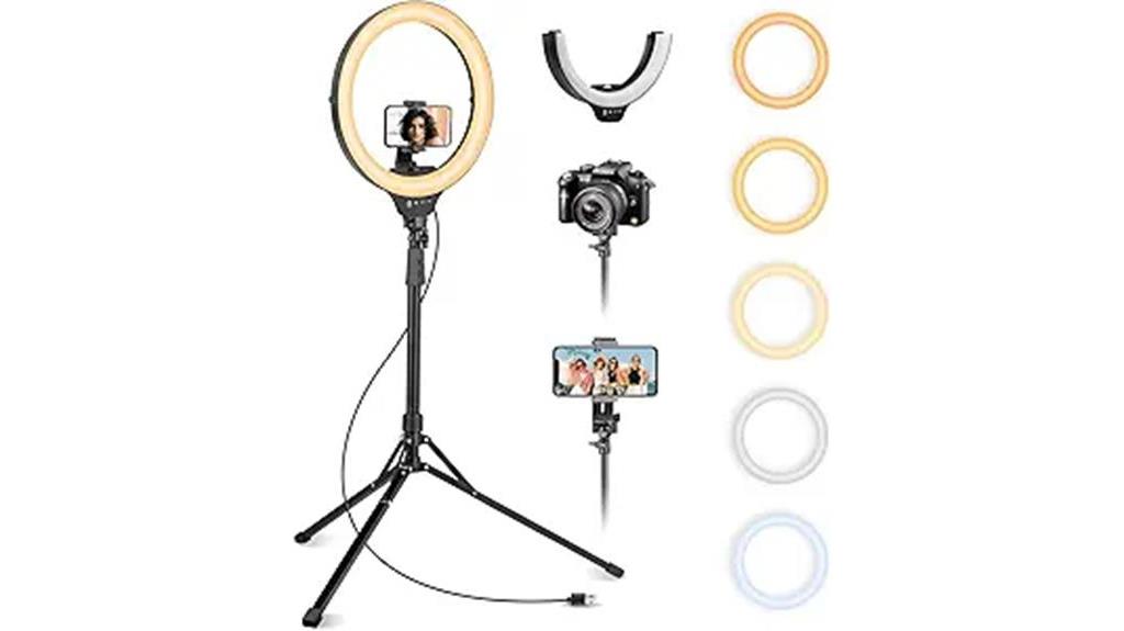 selfie ring light stand