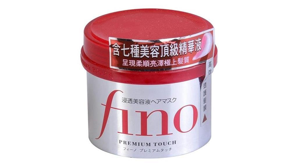 shiseido fino hair mask