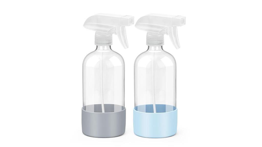 silicone sleeve glass spray