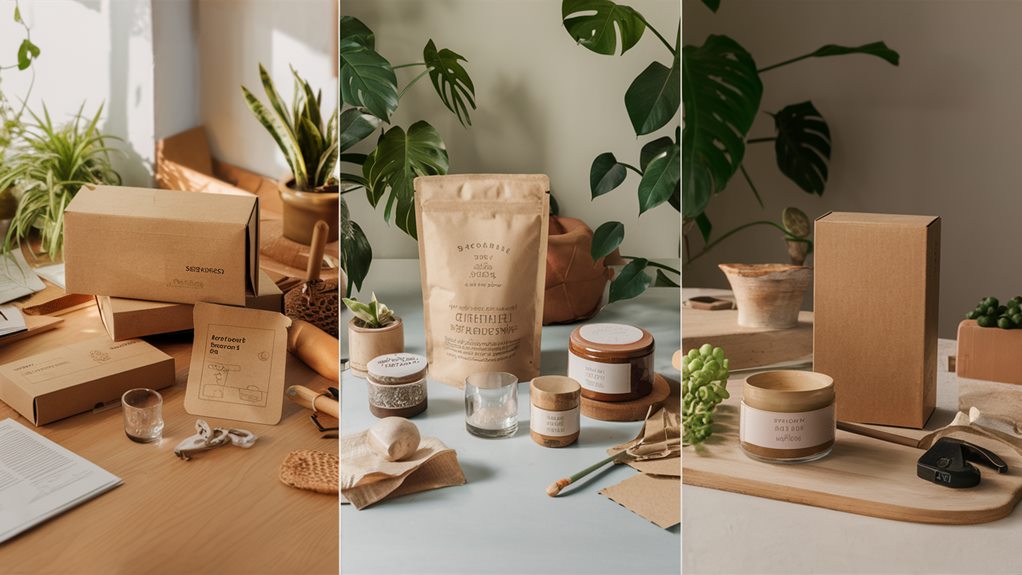 sleek eco friendly packaging design