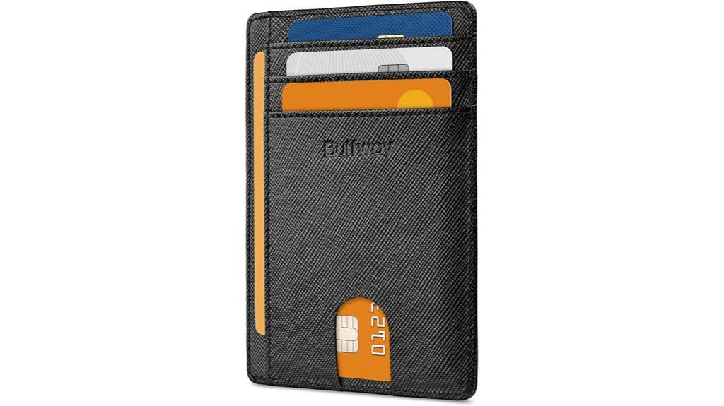 slim minimalist rfid wallets