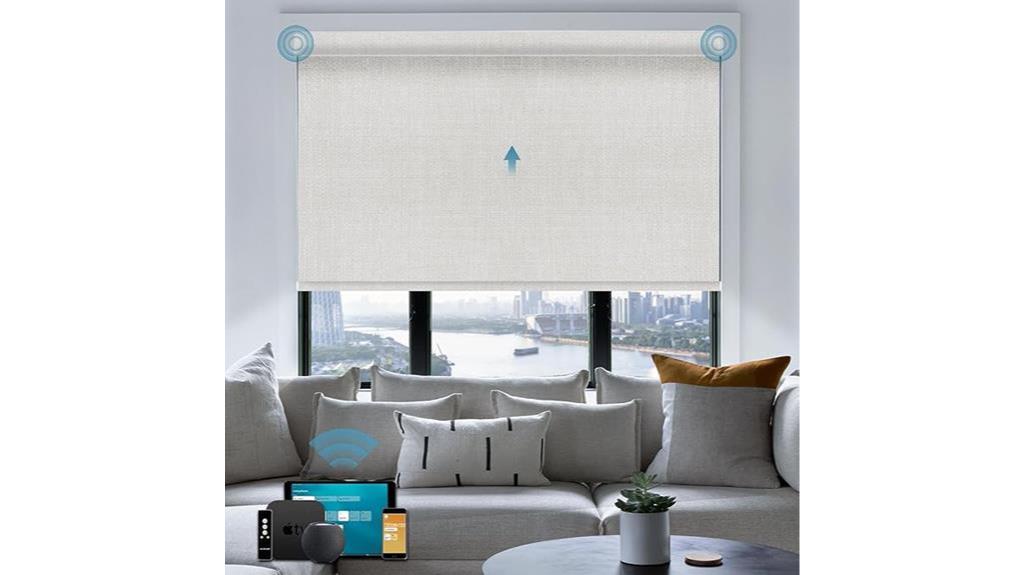 smart motorized blackout shade