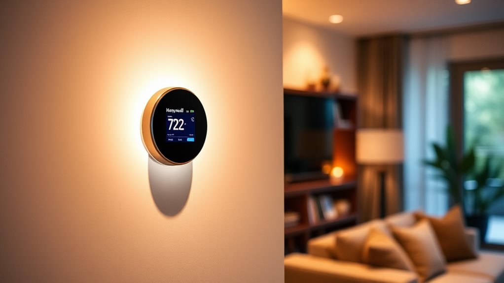 smart programmable energy efficient thermostat