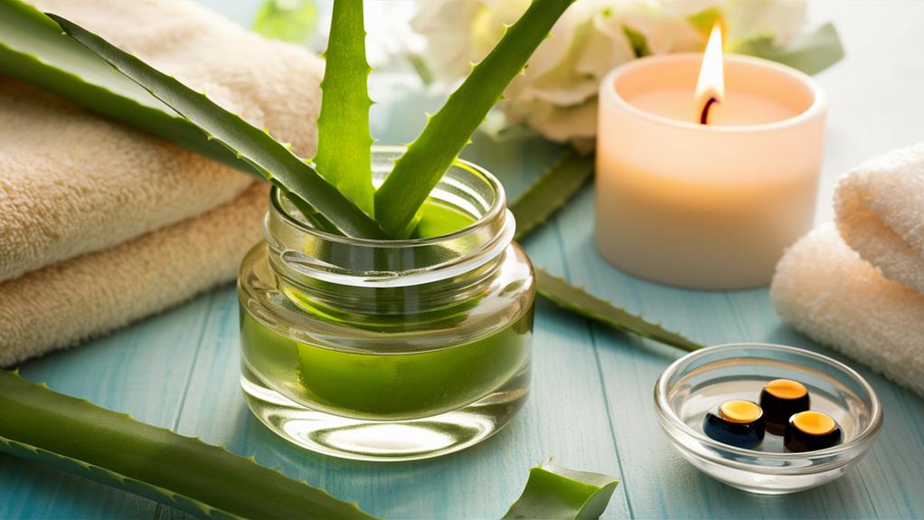 soothing aloe vera gel