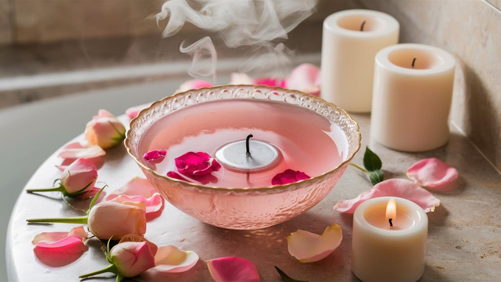 soothing floral bath treatment