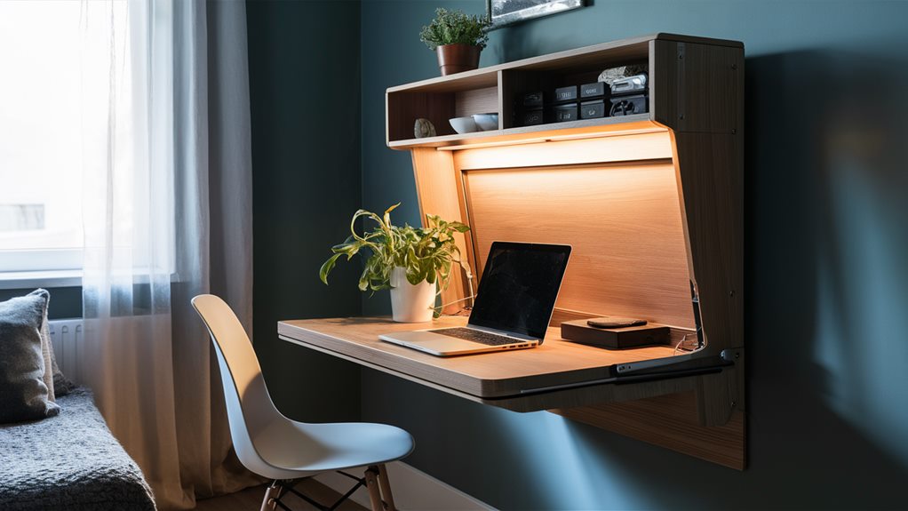 space saving and functional desks