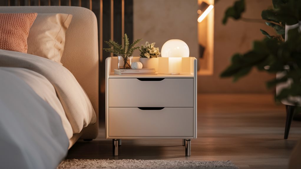 space saving bedside furniture