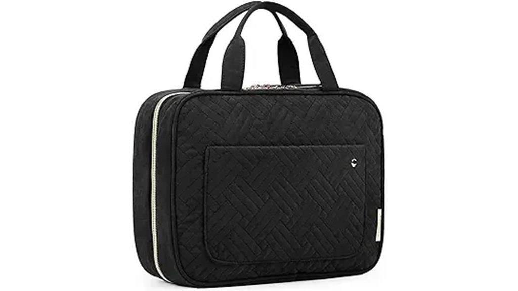 spacious travel toiletry organizer