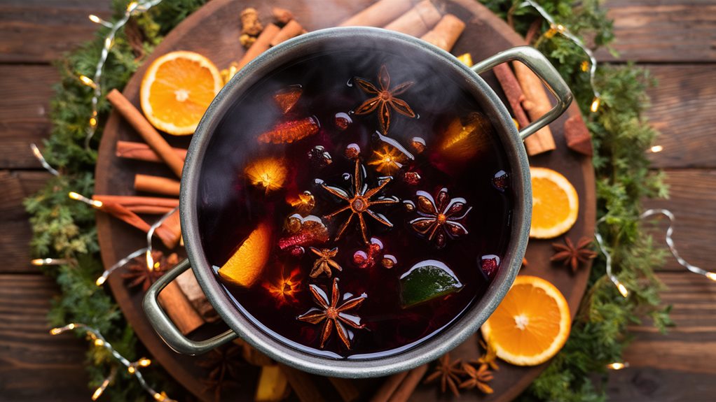 spiced wine warms hearts