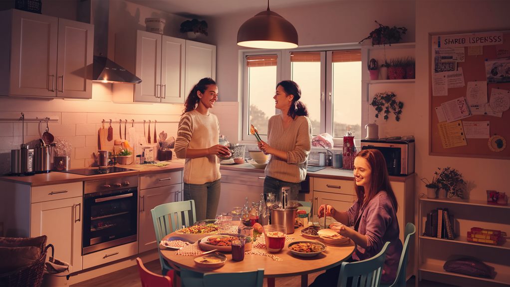 split household costs equally