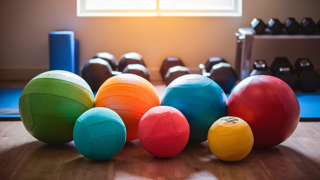 strength training with balls