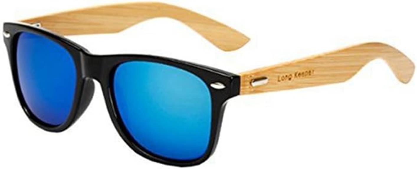 stylish bamboo sunglasses unisex