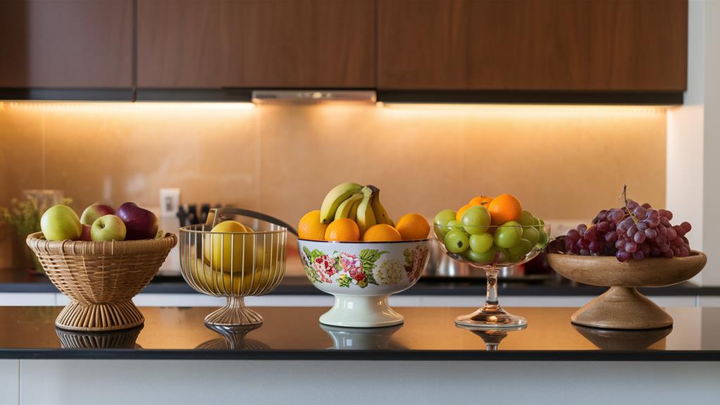 stylish fruit baskets selection