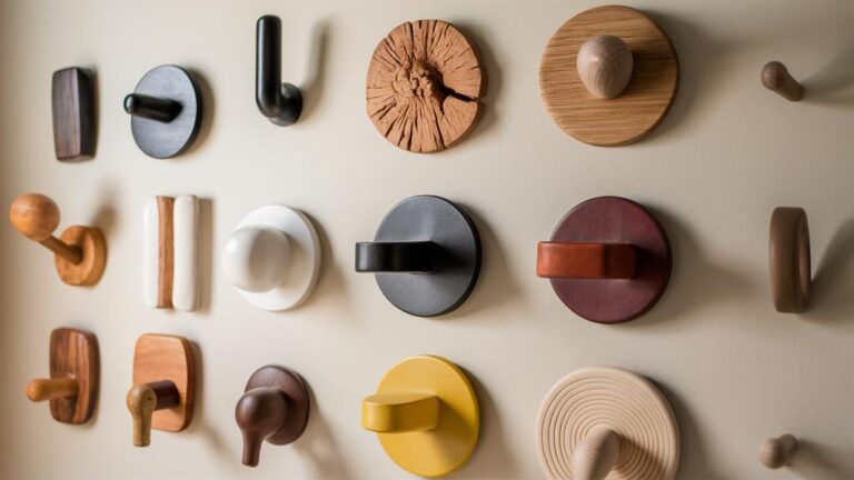 stylish functional wall hooks