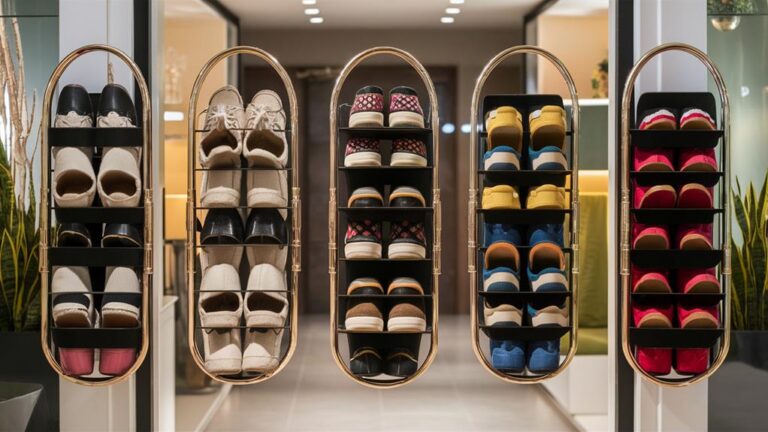 stylish over the door shoe racks