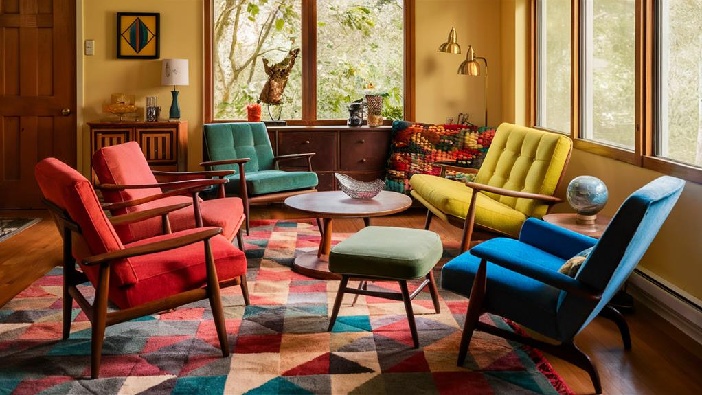 stylish vintage seating design