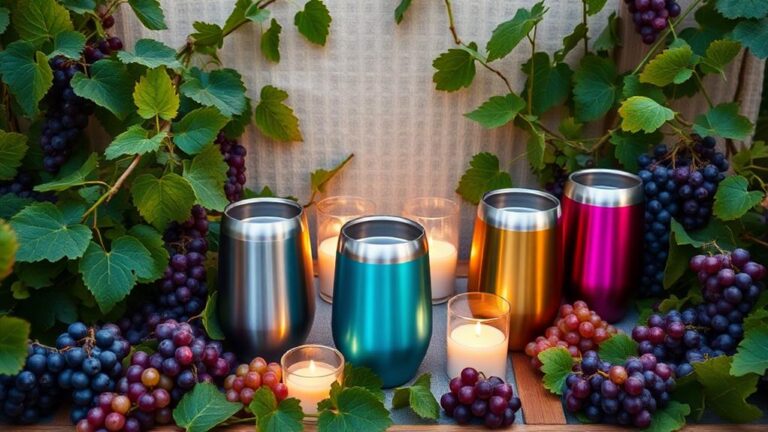 stylish wine tumbler sets