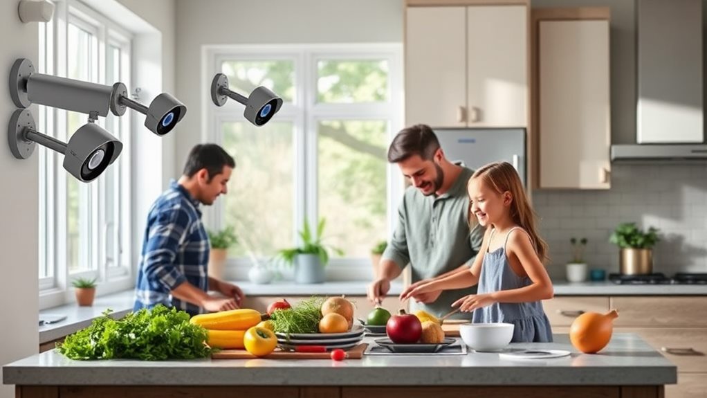 surveillance in the kitchen