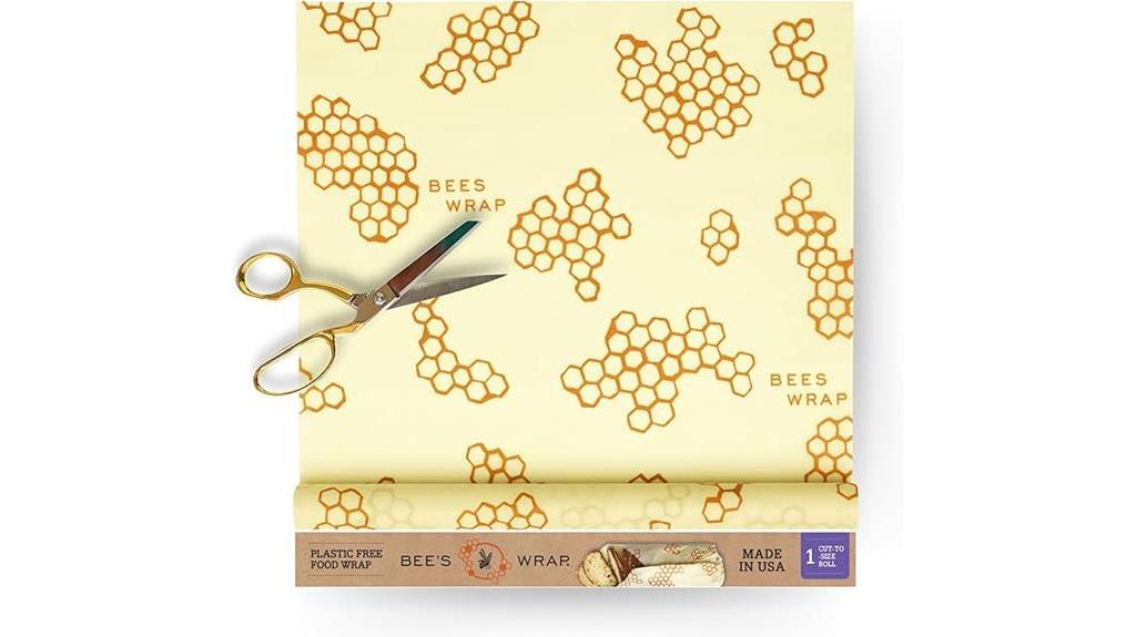 sustainable beeswax food wraps