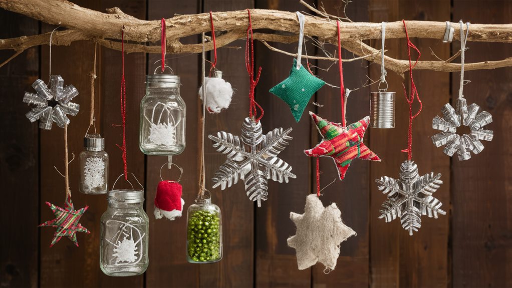 sustainable festive decorations made